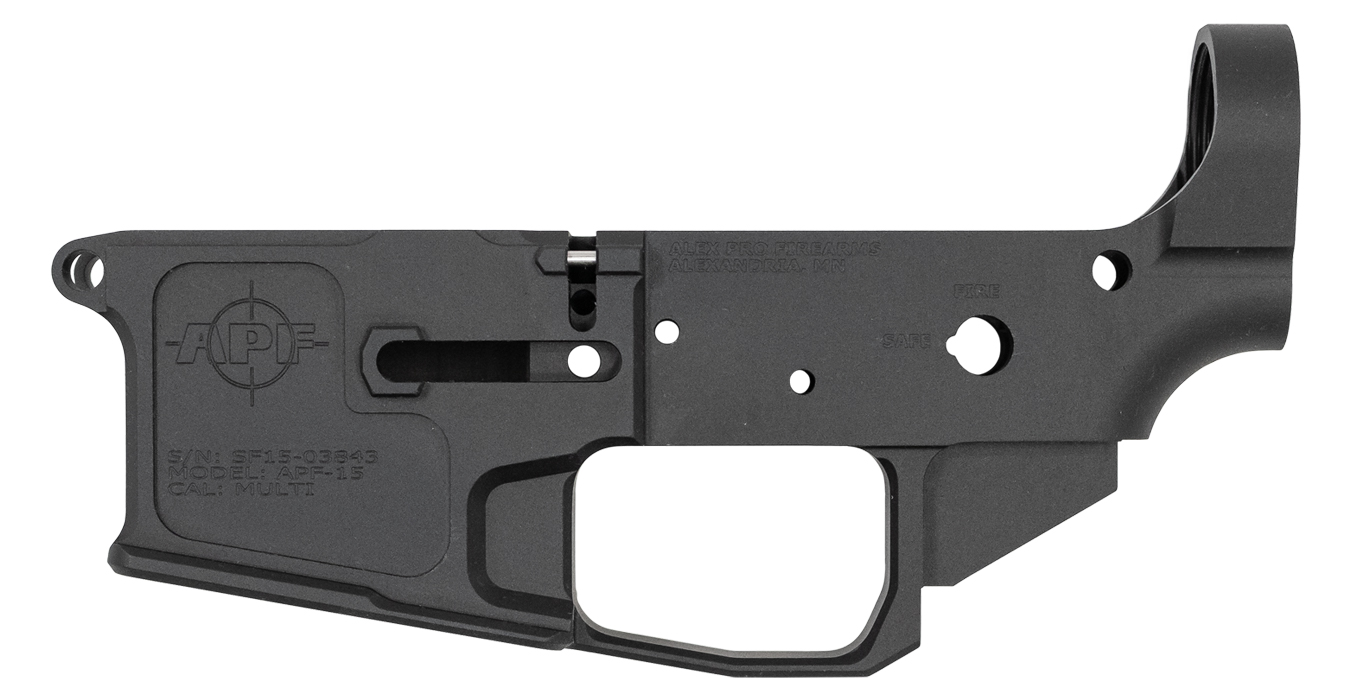 AR-15 Stripped Billet Lower Receiver (Multi-Cal)