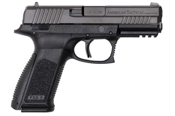 FXS-9 9mm Pistol with Black Polymer Frame and 17 Round Magazine