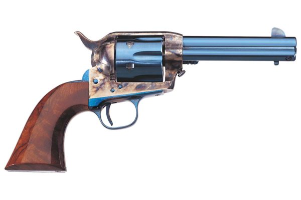 1873 Cattleman 45 Colt Revolver with Case Hardened Frame and 4.75 Inch Barrel