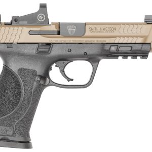 MP9 M2.0 9mm Spec Series Optics/Suppressor Ready with Crimson Trace CTS-1500 Red Dot Optic, Knife and Challenge Coin
