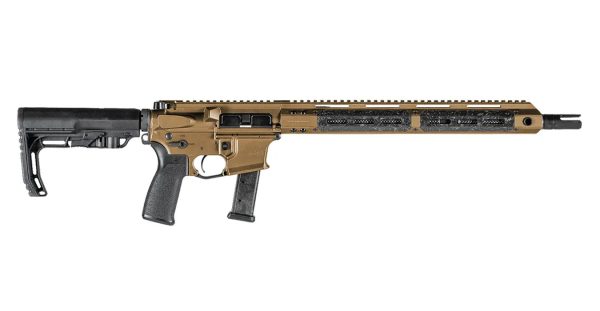 CA9MM 9mm Rifle with Burnt Bronze Cerakote Finish and Carbon Fiber Barrel