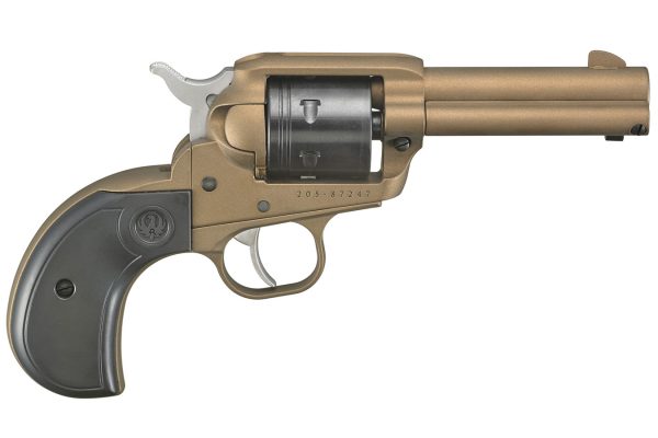 Wrangler 22LR Revolver with Burnt Bronze Cerakote Finish and Birdshead Grip