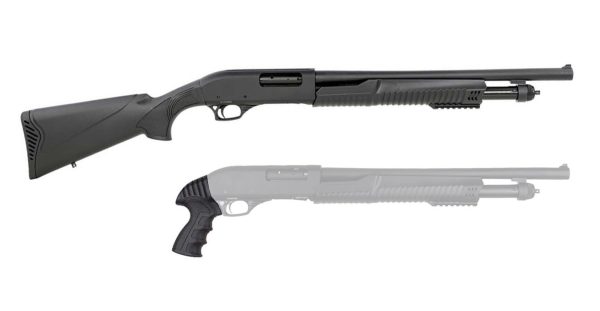 SLB X2 12 Gauge Pump Shotgun with Picatinny Rail and 18.5 Inch Barrel