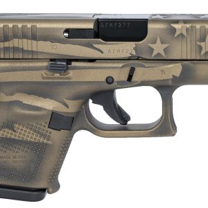 26 Gen5 9mm Subcompact Pistol with Coyote Battle Worn Flag Cerakote Finish