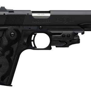 1911-22 Black Label 22LR Suppressor-Ready Pistol with Crimson Trace Laser and Black Finish