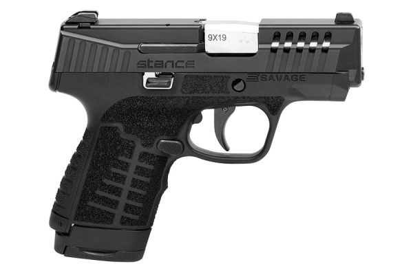 Stance 9mm Micro Compact Pistol with 3.2 Inch Barrel and Black Finish