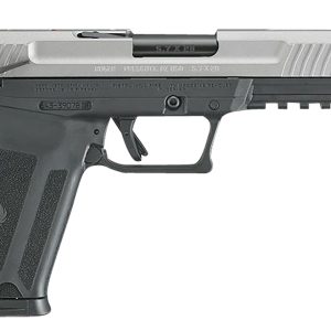 Ruger-57 5.7x28mm Pistol with Savage Silver Cerakote Slide - Firearms - Texas Gun Store