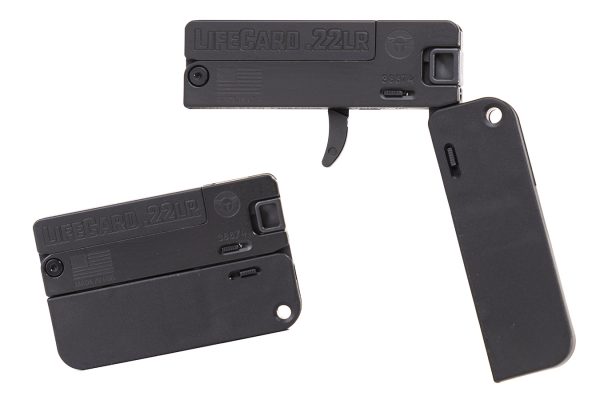 Lifecard 22 LR Single Shot Pistol with Black Polymer Handle