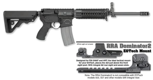 LAR-15 Tactical Operator 2 with RRA Dominator2 EOTech Mount
