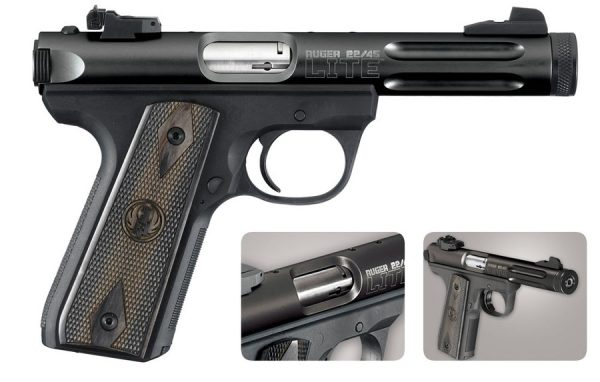22/45 Lite 22LR Rimfire Pistol with Black Laminate Grips