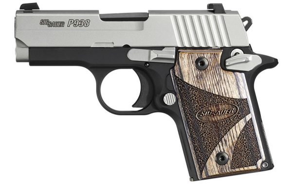 P938 Blackwood 9mm 2-Tone Centerfire Pistol with Night Sights