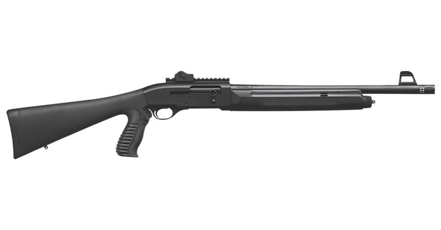 SA-459 Threat Response 20 Gauge 19 Inch Semi-Automatic Shotgun with Black Matte Fini