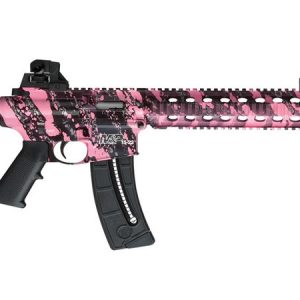 MP15-22 22 LR Pink Platinum Semi-Auto Rimfire Rifle