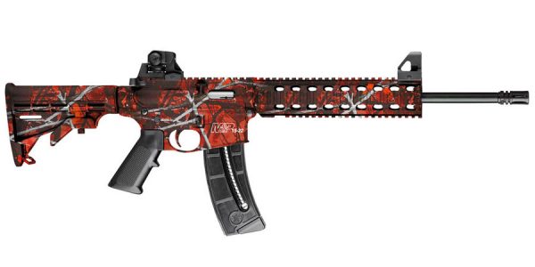 MP15-22 22 LR Harvest Moon Orange Semi-Auto Rimfire Rifle
