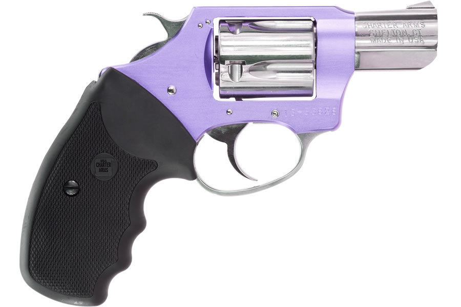 Lavender Lady 38 Special Revolver