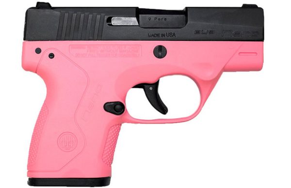 Nano 9mm Centerfire Pistol with Pink Frame