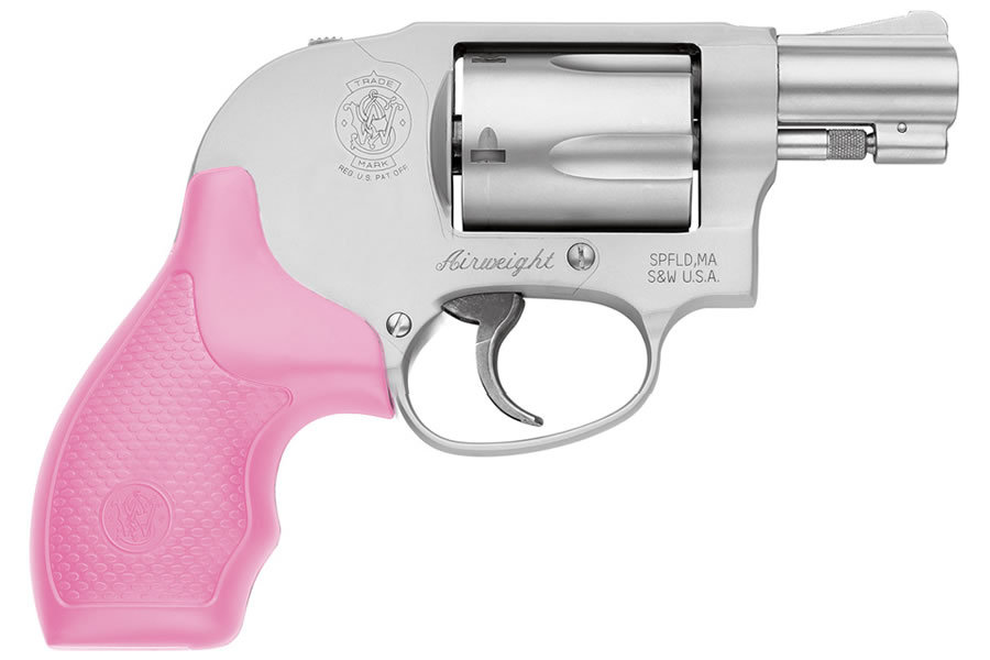638 38 Special J-Frame Revolver with Pink Grips