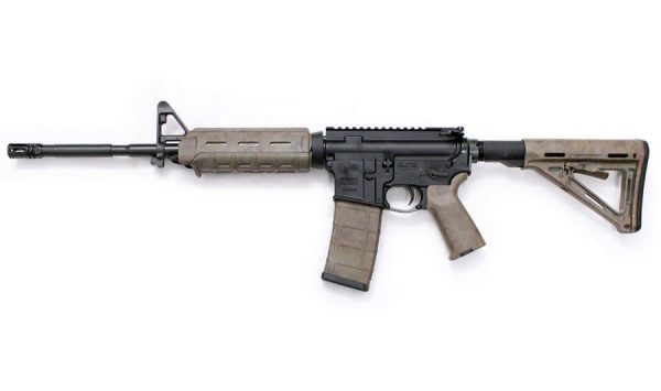 M4 Carbine 5.56x45 NATO Magpul Bounty Hunter Camo Rifle