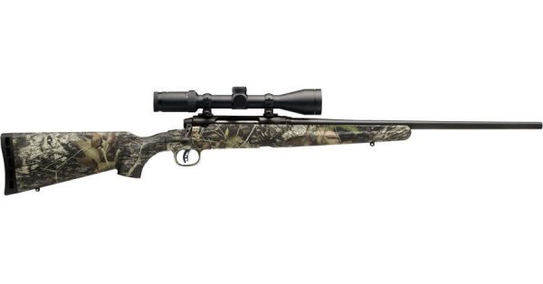 Axis II XP 243 Win Bolt Action Rifle with Camo Stock and 3-9x40 Scope