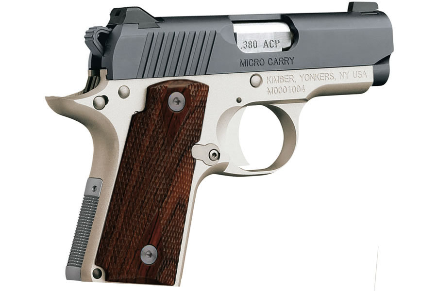 Micro Carry Rosewood Two-Tone 380 Auto Carry Conceal Pistol