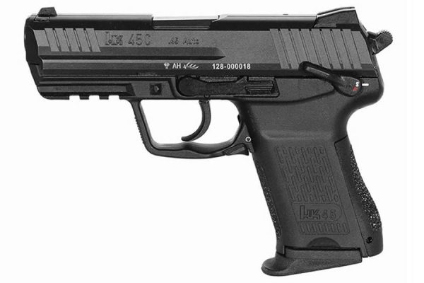 HK45 Compact (V1) 45 Auto DA/SA Pistol with Safety/Decocking Lever