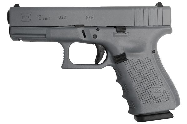 19 Gen4 9mm 15-Round Pistol with Gray Cerakote Finish