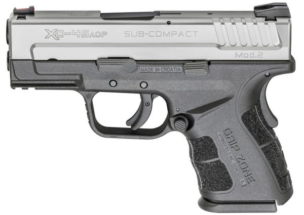 XD Mod.2 45ACP Sub-Compact Bi-tone Essentials Package with GripZone