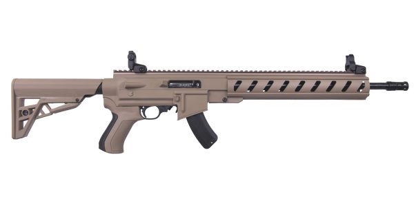 10/22 AR-22 22LR Rimfire Rifle with ATI Flat Dark Earth Collapsible Stock