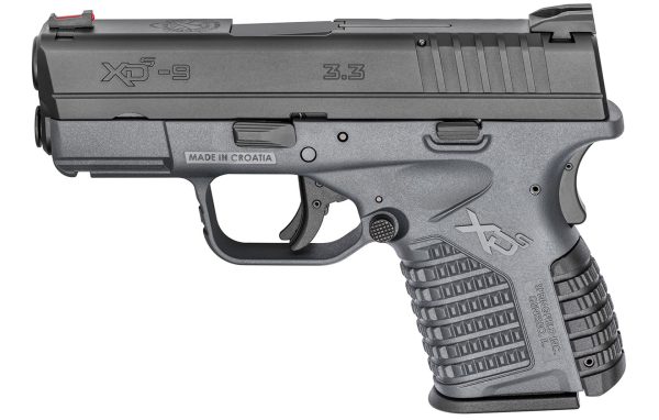 XDS 3.3 Single Stack 9mm Tactical Gray Essentials Package