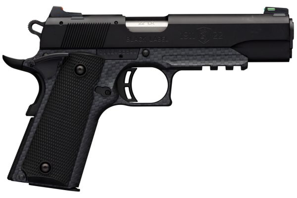 1911-22 Black Label Carbon Fiber with Rail