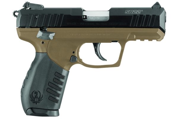 SR22 22LR Flat Dark Earth Rimfire Pistol