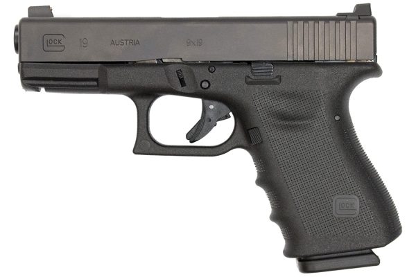19 Gen3 9mm 15-Round Vickers Tactical Black Pistol with RTF2 Frame
