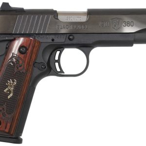 1911-380 Medallion Pro Full-Size 380 ACP with Checkered Rosewood Grips