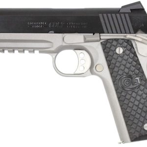 1911 Commander Rail Gun Two-Tone 45 ACP