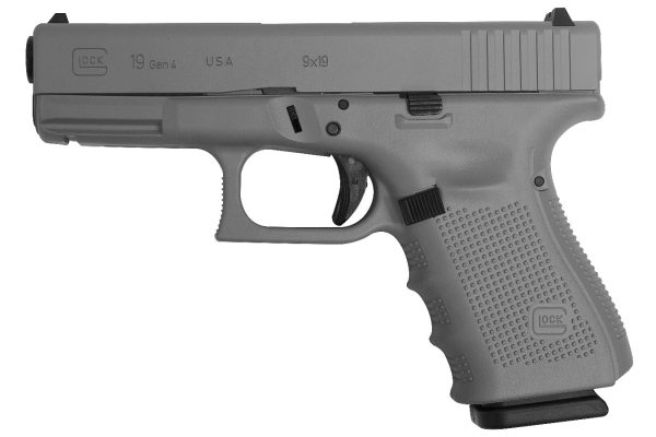 19 Gen4 9mm 15-Round Pistol with Cerakote Elite Concrete Finish