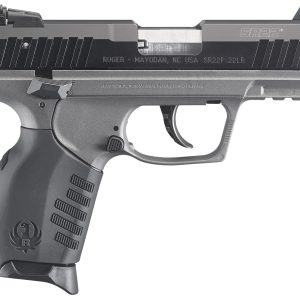 SR22 22LR with Tungsten Cerakote Grip Frame and Fiber Optic Sight - Firearms - Texas Gun Store