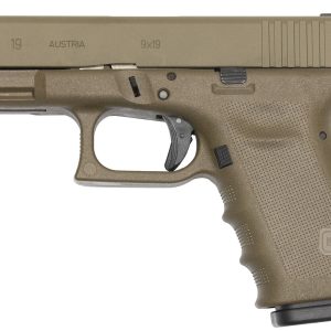 19 Gen3 9mm 15-Round Vickers Tactical Pistol with FDE Frame and Slide