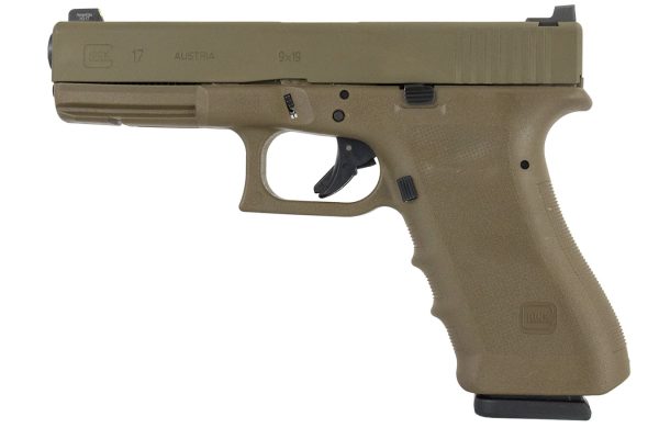 17 Gen3 9mm 17-Round Vickers Tactical Pistol with FDE Frame and Slide