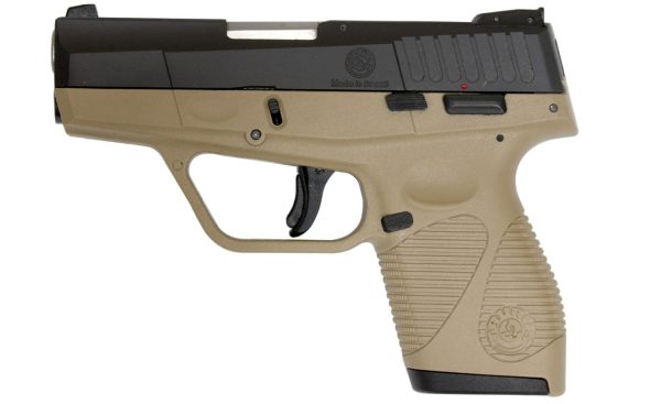PT-740 Slim 40 S&W Flat Dark Earth (FDE) Carry Conceal Pistol