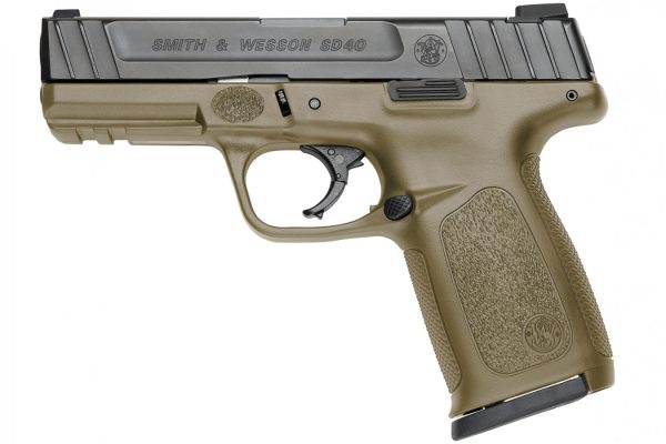 SD40 40 S&W Flat Dark Earth (FDE) Striker-Fired Pistol