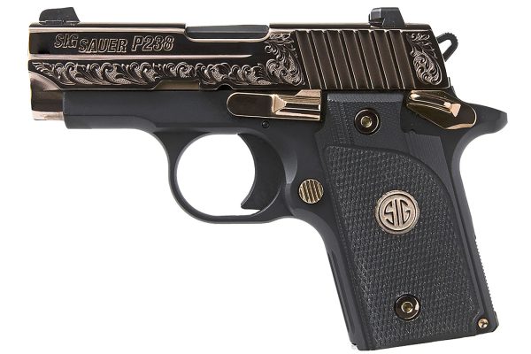 P238 380 ACP Rose Gold Carry Conceal Pistol with Night Sights