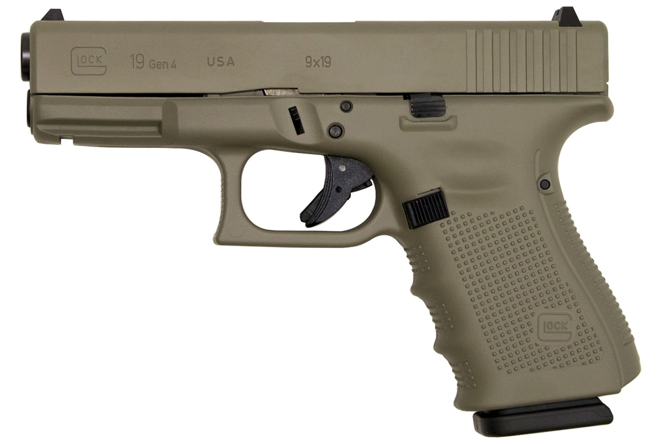 19 Gen4 9mm 15-Round Pistol with Elite Sand Cerakote Finish 19 Gen4 9mm 15-Round Pistol with Elite Sand Cerakote Finish - Firearms - Texas Gun Store