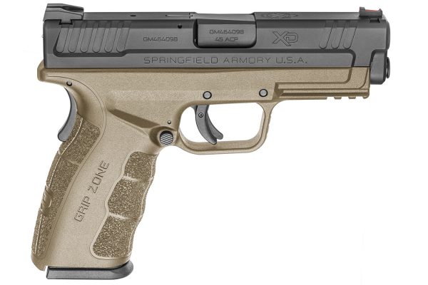 XD Mod.2 45 ACP 4.0 Flat Dark Earth (FDE) Service Model with 3 Magazines