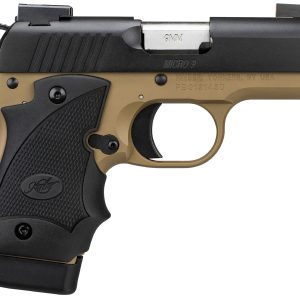Micro 9 Desert Night (DN) 9mm Carry Conceal Pistol with TruGlo TFX Pro Sights