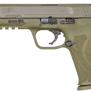 MP40 M2.0 40 S&W FDE Centerfire Pistol with 5-inch Barrel and No Thumb Safety