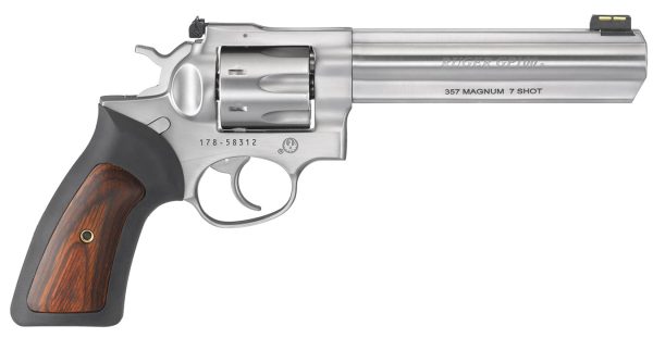 GP100 357 Magnum 7-Shot Double-Action Revolver with 6-Inch Barrel