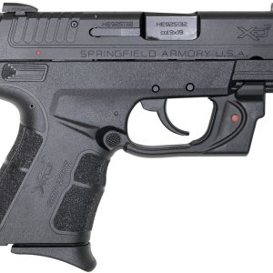 XD-E 9mm DA/SA Concealed Carry Pistol with Viridian Red Laser