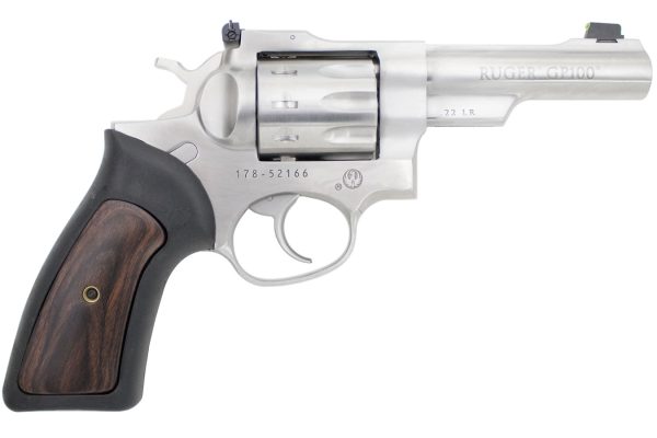 GP100 22LR Double-Action Revolver with 4.2-Inch Barrel