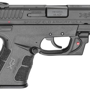XD-E 45 ACP DA/SA Concealed Carry Pistol with Viridian Red Laser