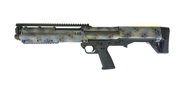 KSG 12 Gauge Pistol Grip Shotgun with Hex KAOS TriCoat Cerakote Finish